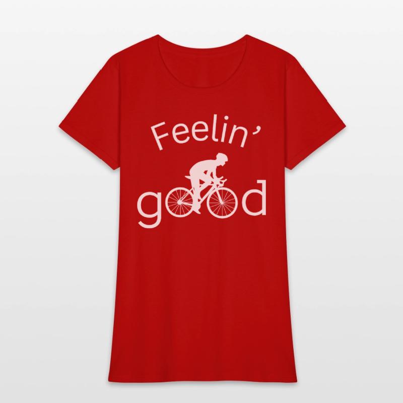 Feelin good road bike cycling shirt