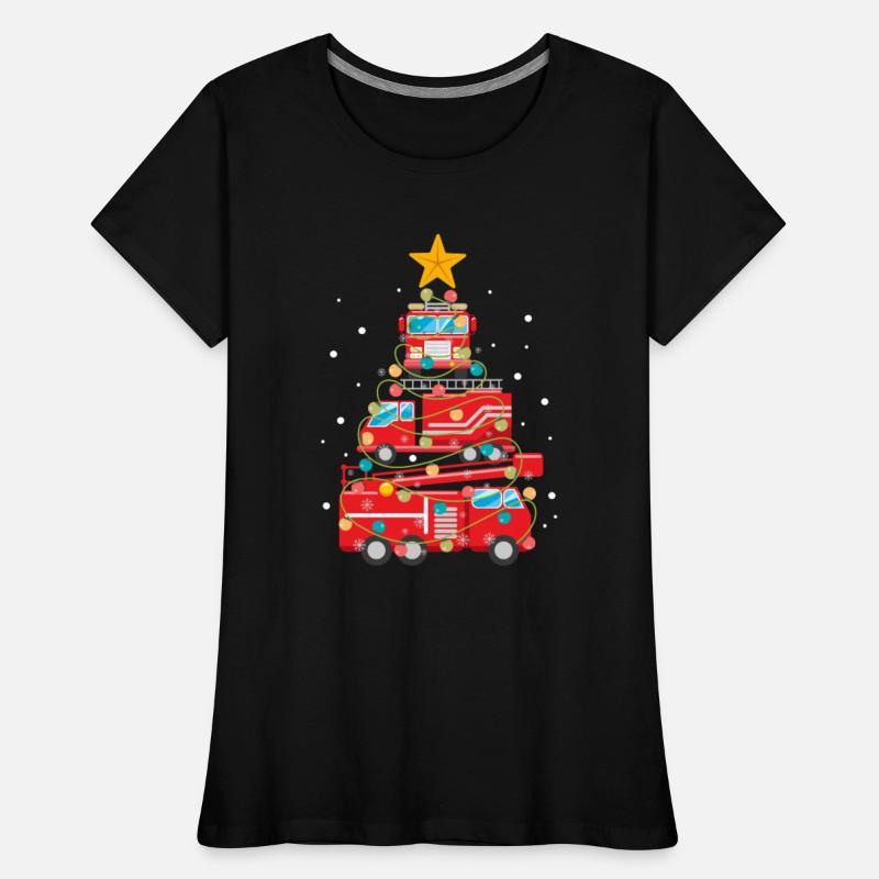 Fire Truck Christmas Tree