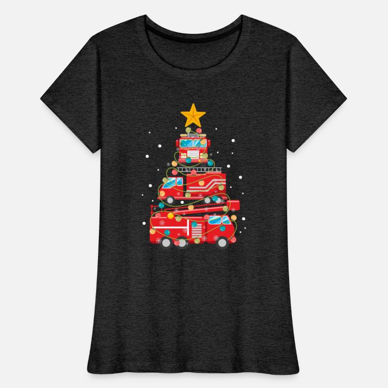 Fire Truck Christmas Tree