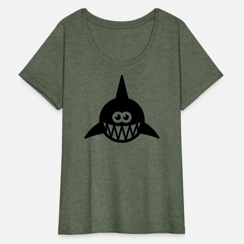 Fish Showing Teeth (Shark, Predator, Carnivore 1C)