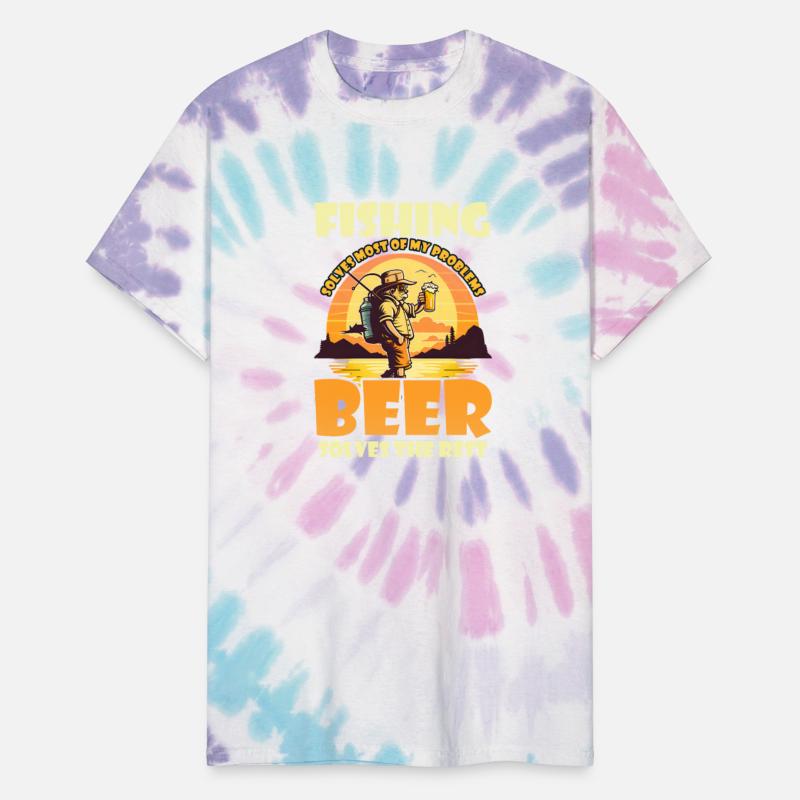 Fisher Fisherman Solves Most Of Problems Beer