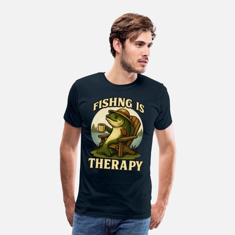 Fishing Is My Therapy – Chill Fish by the Lake