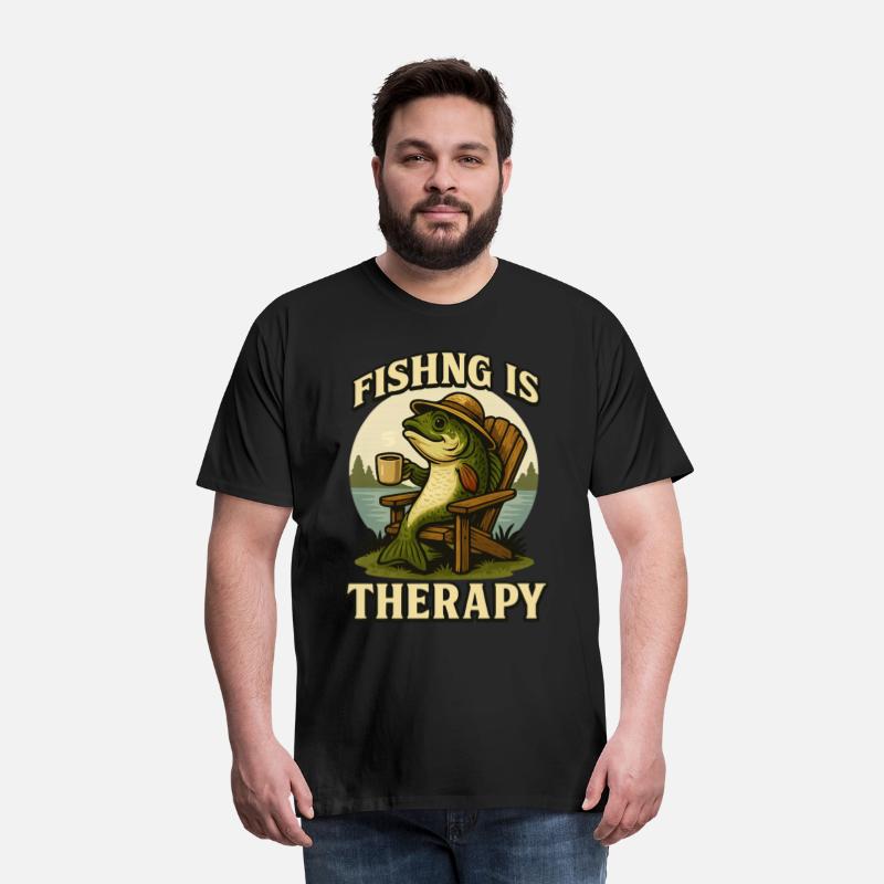 Fishing Is My Therapy – Chill Fish by the Lake