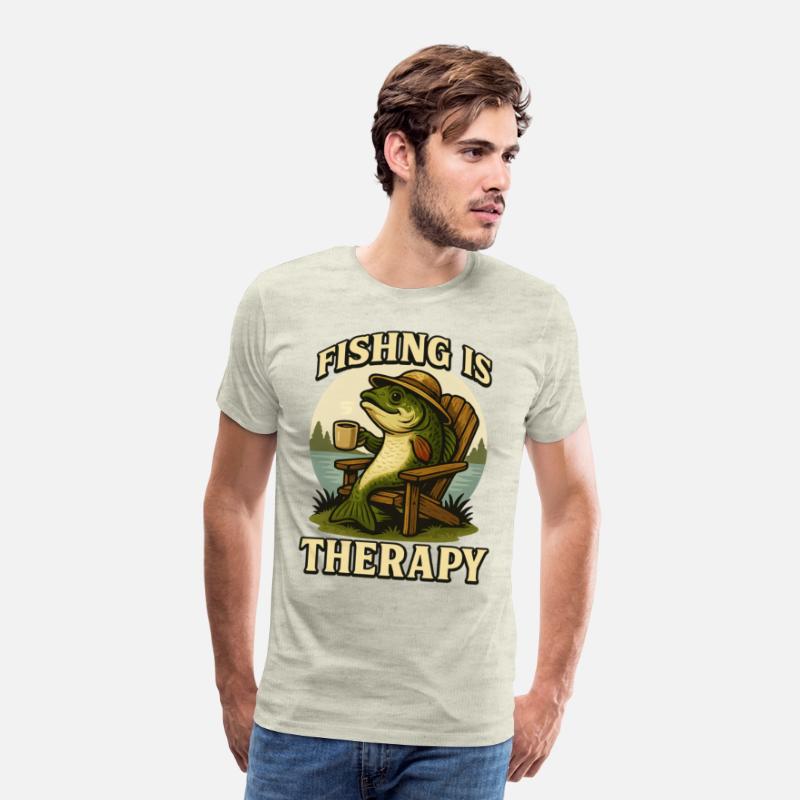 Fishing Is My Therapy – Chill Fish by the Lake