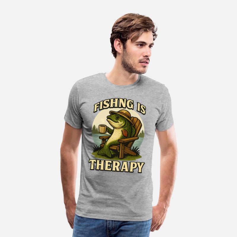 Fishing Is My Therapy – Chill Fish by the Lake