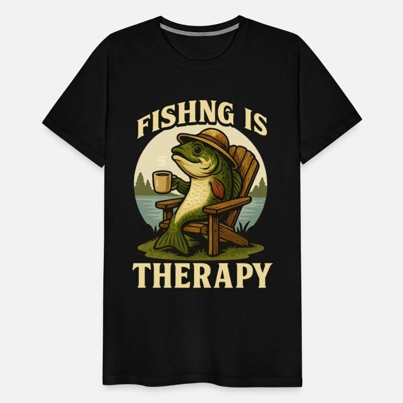 Fishing Is My Therapy – Chill Fish by the Lake