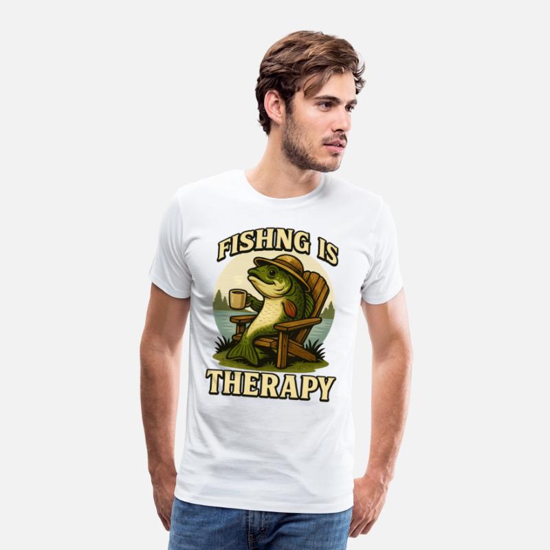 Fishing Is My Therapy – Chill Fish by the Lake