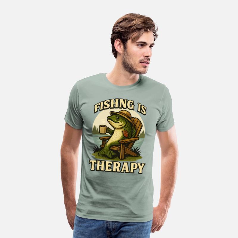 Fishing Is My Therapy – Chill Fish by the Lake