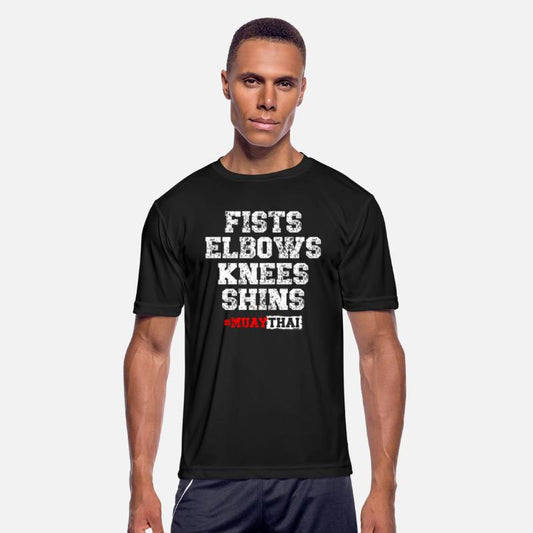 Fist Elbows Knees Shins Martial Arts Muay Thai