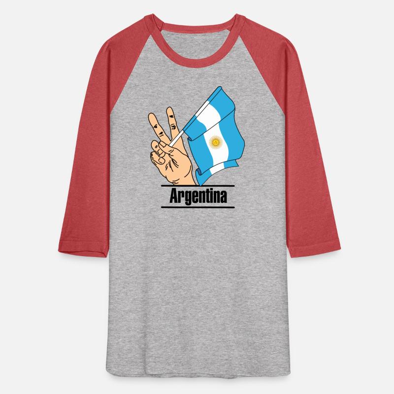 Flag Argentina peace sign text´ARGENTINA´