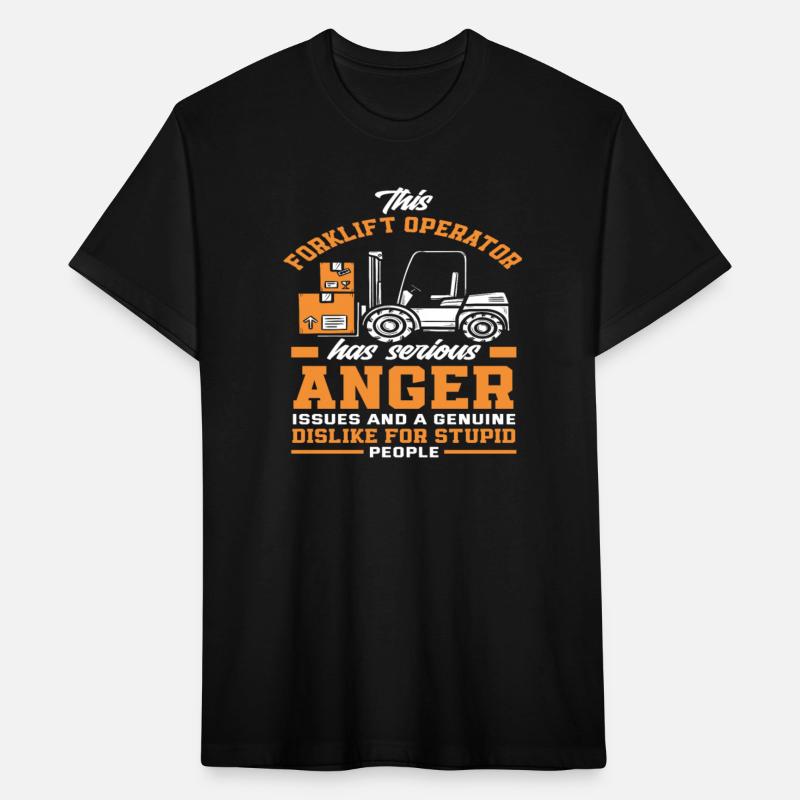 Forklift Driver Anger Problems Stupid People