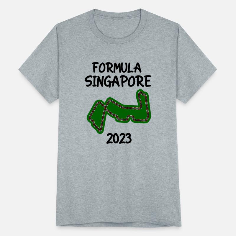 Formula Singapore 2023 Racing Circuit Car Map