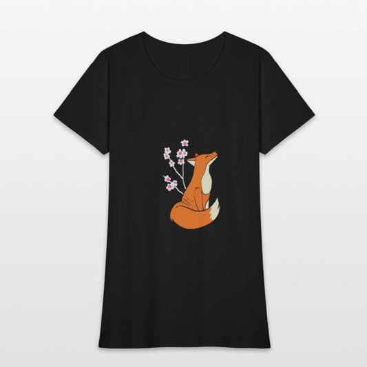 Fox Cherry Blossom Nature Person Gift