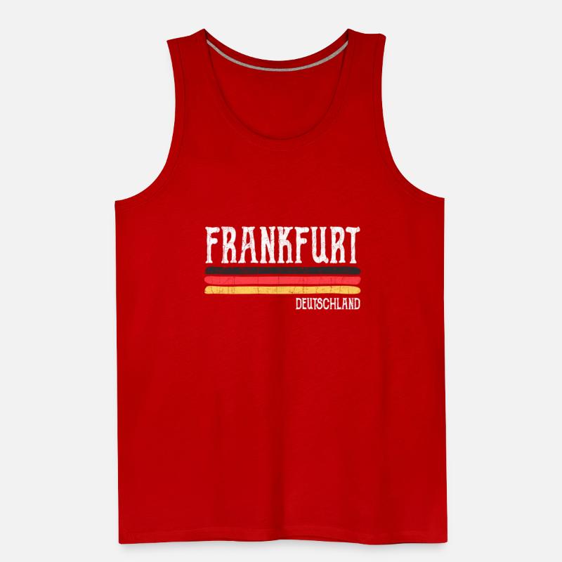 Frankfurt German Flag Colors Deutschland