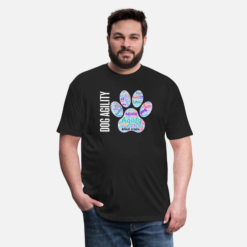Fun Dog Agility Dog Agility Word Cloud Paw Shape