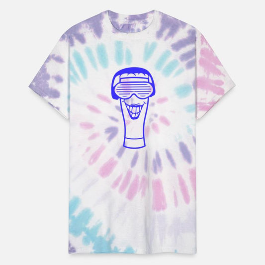 Funny Alcohol Beer Glass Face Smiling Music Party