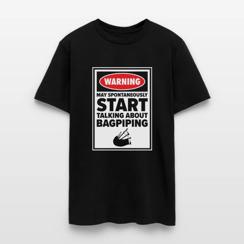 Funny Bagpiper Bagpiping Scotsman Musician