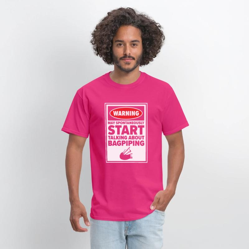 Funny Bagpiper Bagpiping Scotsman Musician