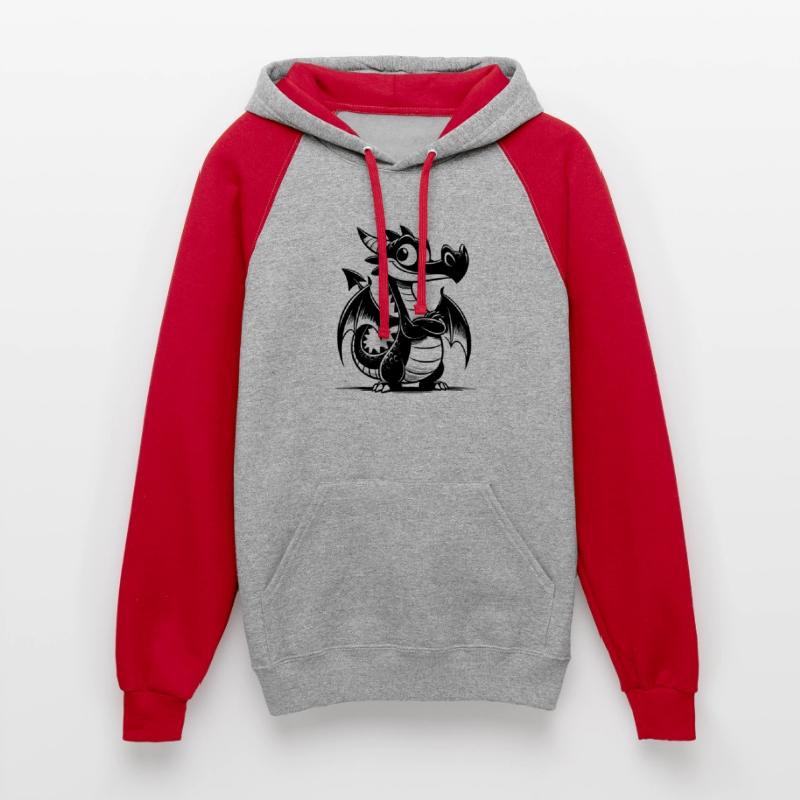 Funny Children's Dragon With Large Wings