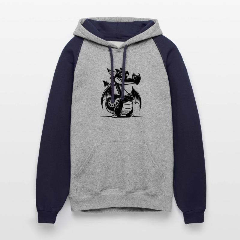 Funny Children's Dragon With Large Wings