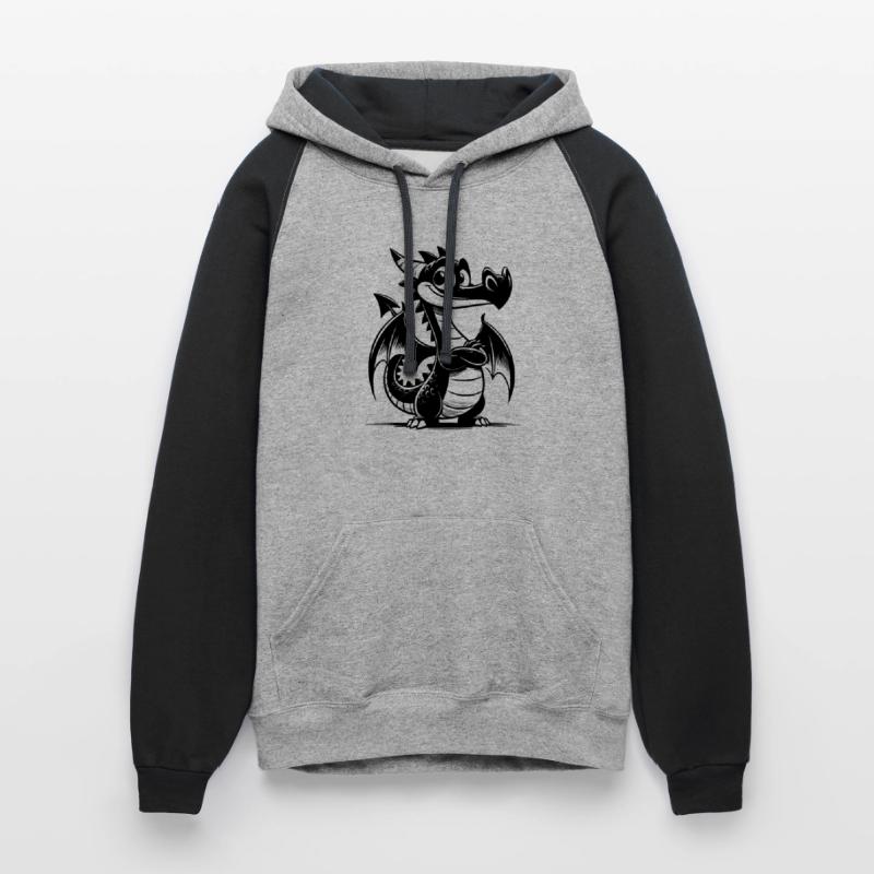 Funny Children's Dragon With Large Wings