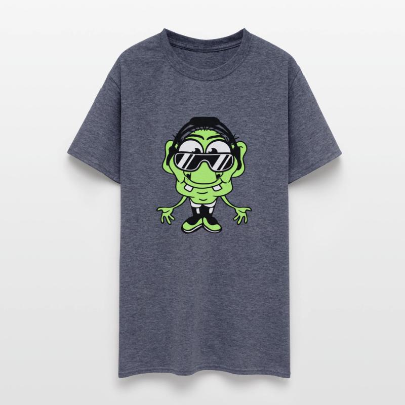 Funny Cool DJ Gnome Old Man Kobold Party Monster