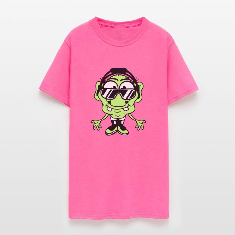 Funny Cool DJ Gnome Old Man Kobold Party Monster