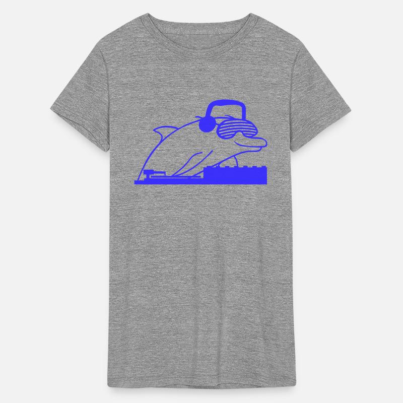 Funny DJ Dolphin Mixer Mixing Console Music Party