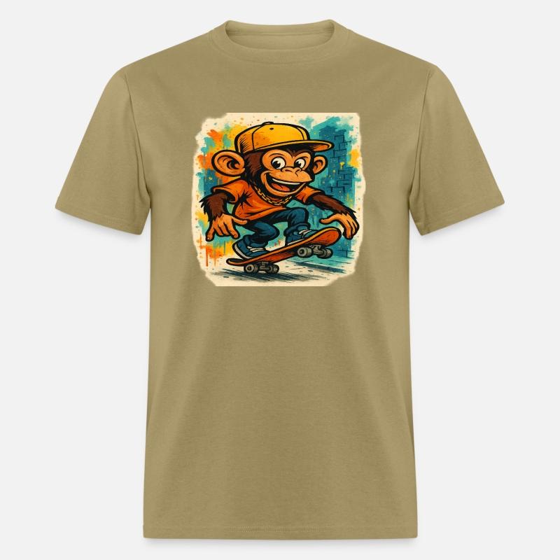 Funny Monkey with sunglasses Cool Street