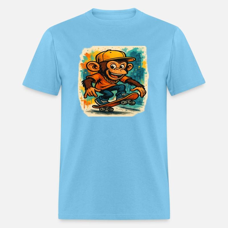 Funny Monkey with sunglasses Cool Street