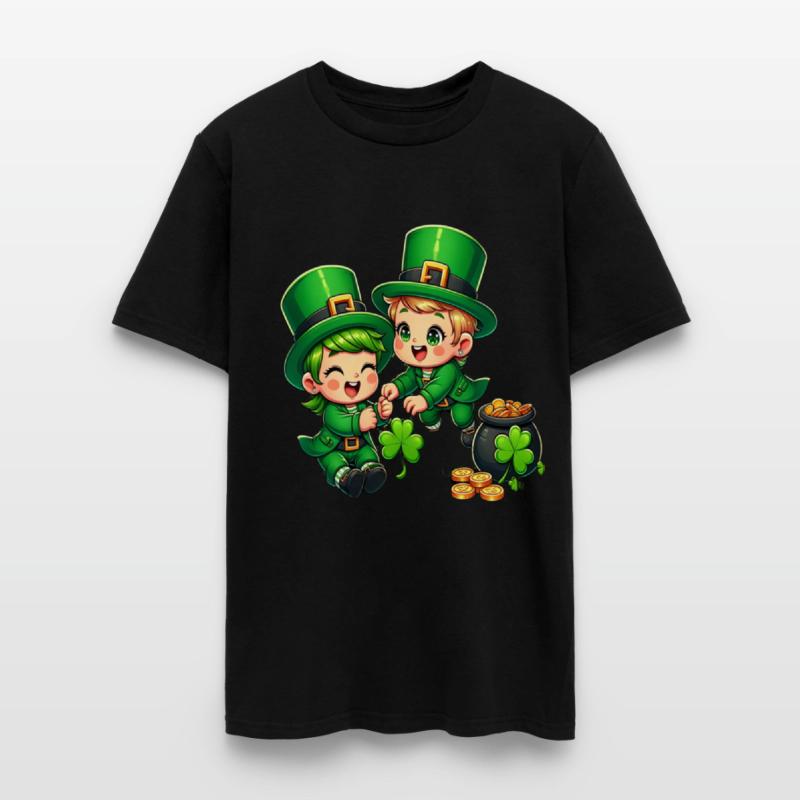 Funny Playful leprechaun duo St. Patrick's Day