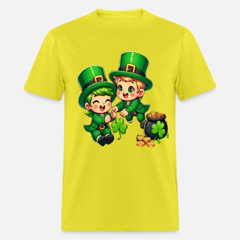 Funny Playful leprechaun duo St. Patrick's Day