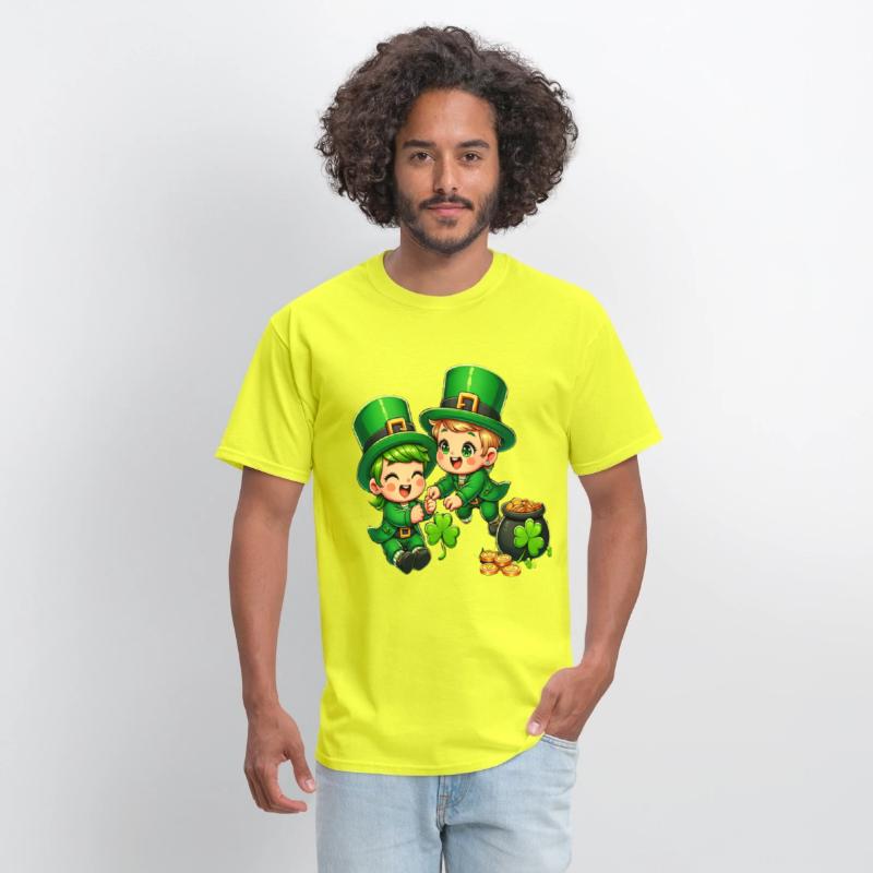 Funny Playful leprechaun duo St. Patrick's Day