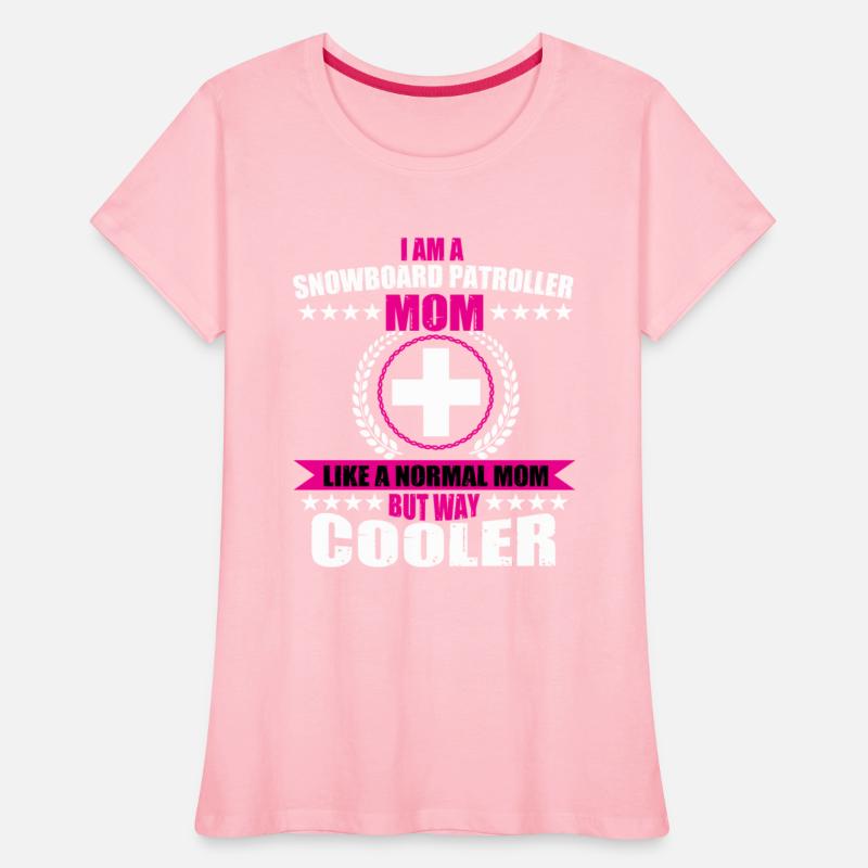 Funny Snowboard Patroller Mom