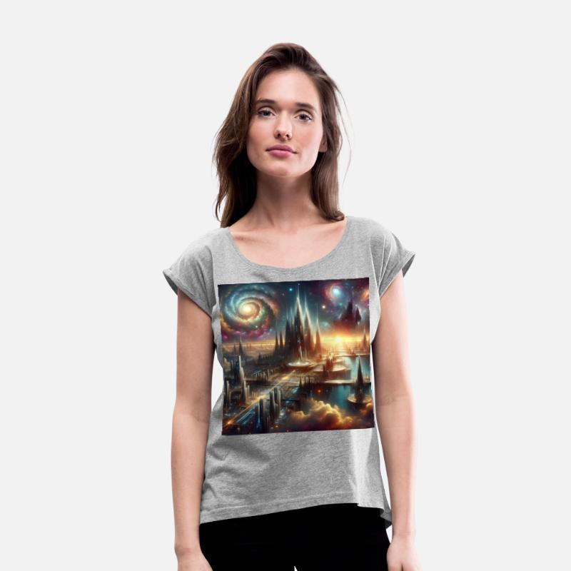 Future Sci-Fi Cityscape Alien Planet King's Castle