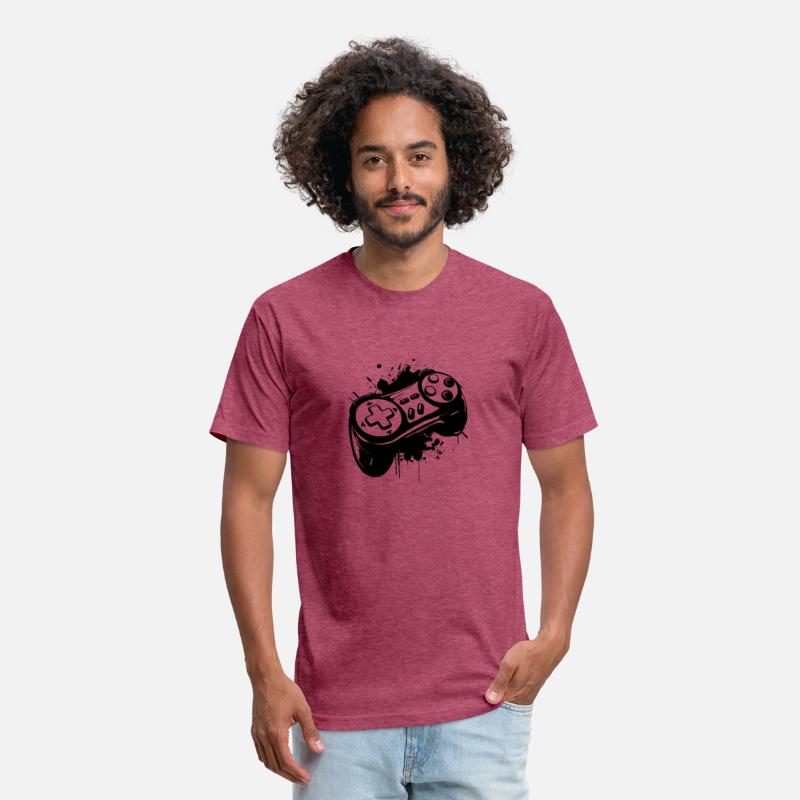 Gaming Controller Color Splotch