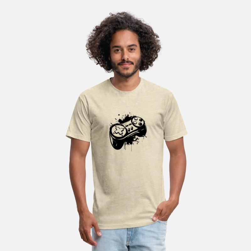 Gaming Controller Color Splotch