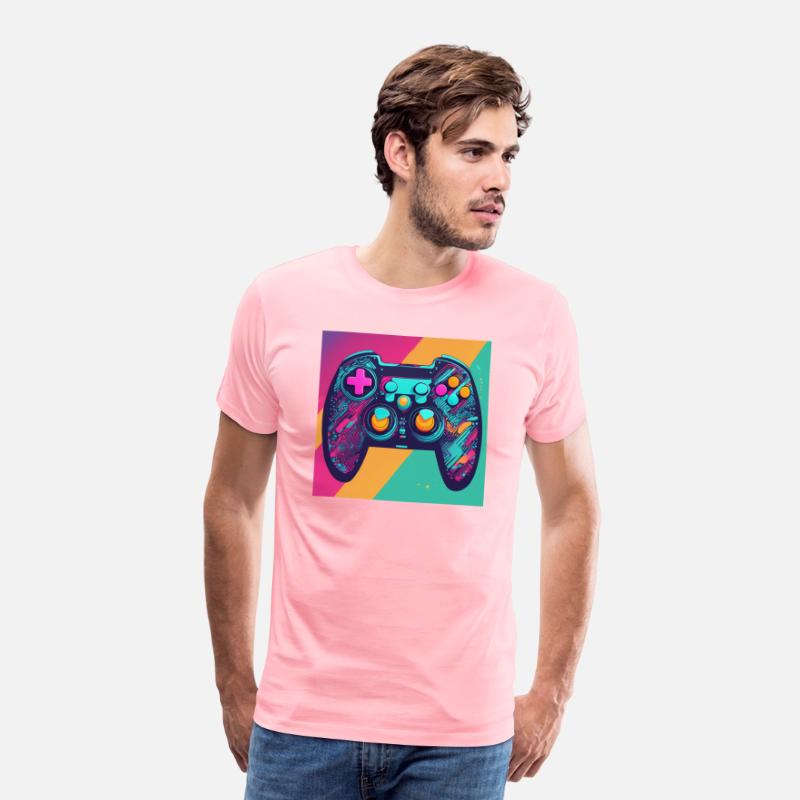 Gaming Controller: Cool & Vibrant