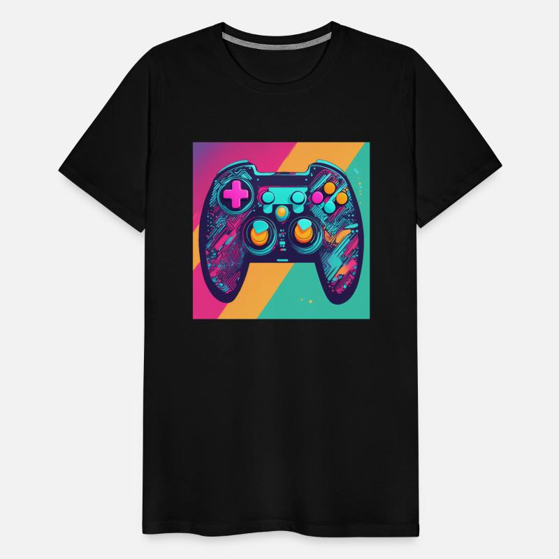Gaming Controller: Cool & Vibrant