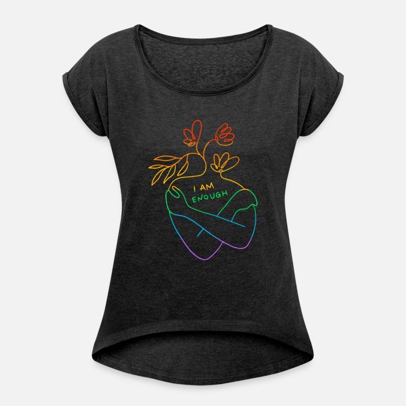 Gay Pride Parade LGBTQ+ Rainbow Flag Body Positive