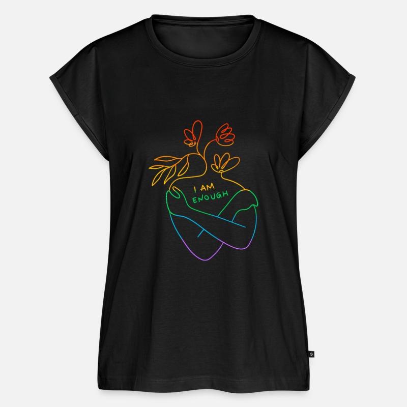 Gay Pride Parade LGBTQ+ Rainbow Flag Body Positive