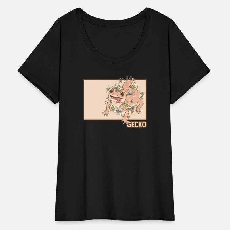 Gecko Doodle Chinese Hanzi Crested Lizard Leopard