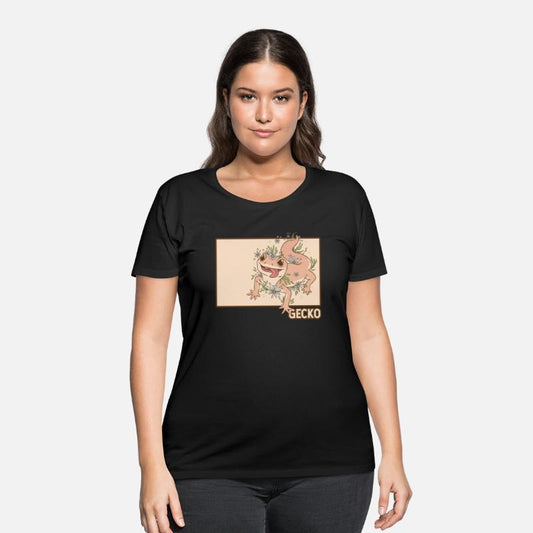 Gecko Doodle Chinese Hanzi Crested Lizard Leopard