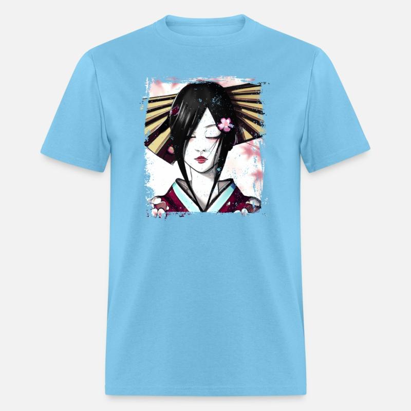 Geisha, traditional digital art, Japan