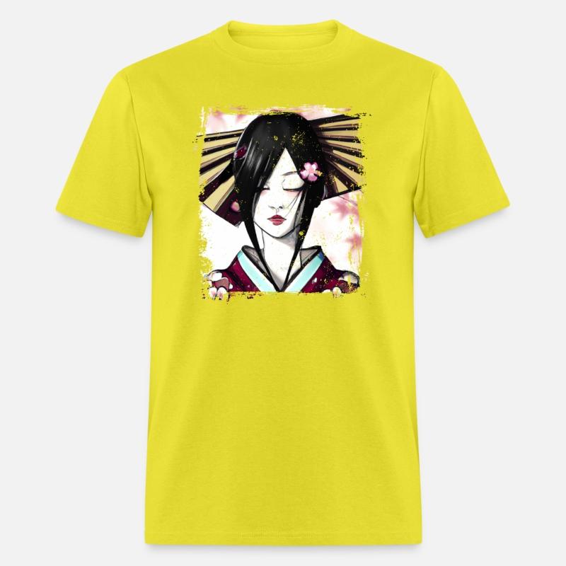 Geisha, traditional digital art, Japan