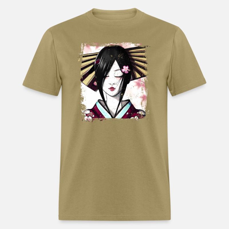 Geisha, traditional digital art, Japan