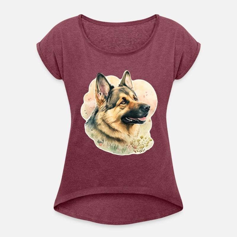 German Shepherd Courageous