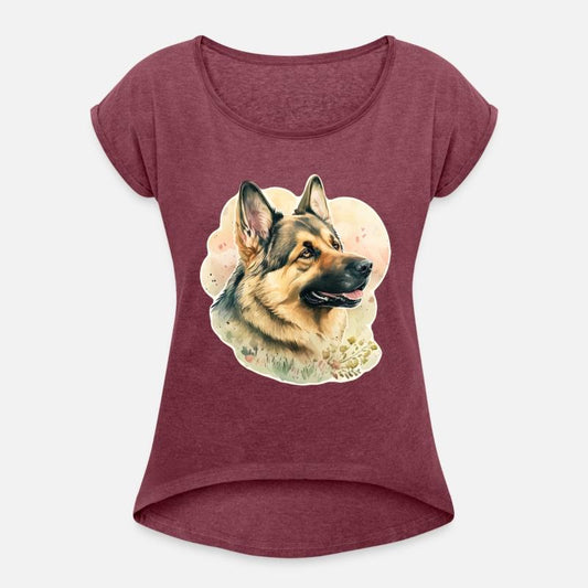 German Shepherd Courageous