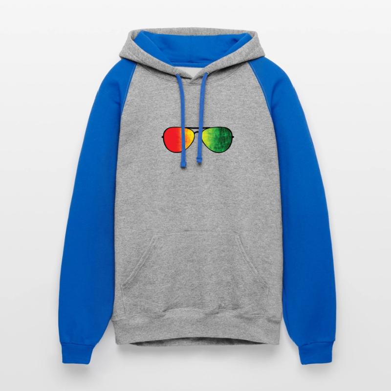 Glasses with bright Colors of Africa Continent