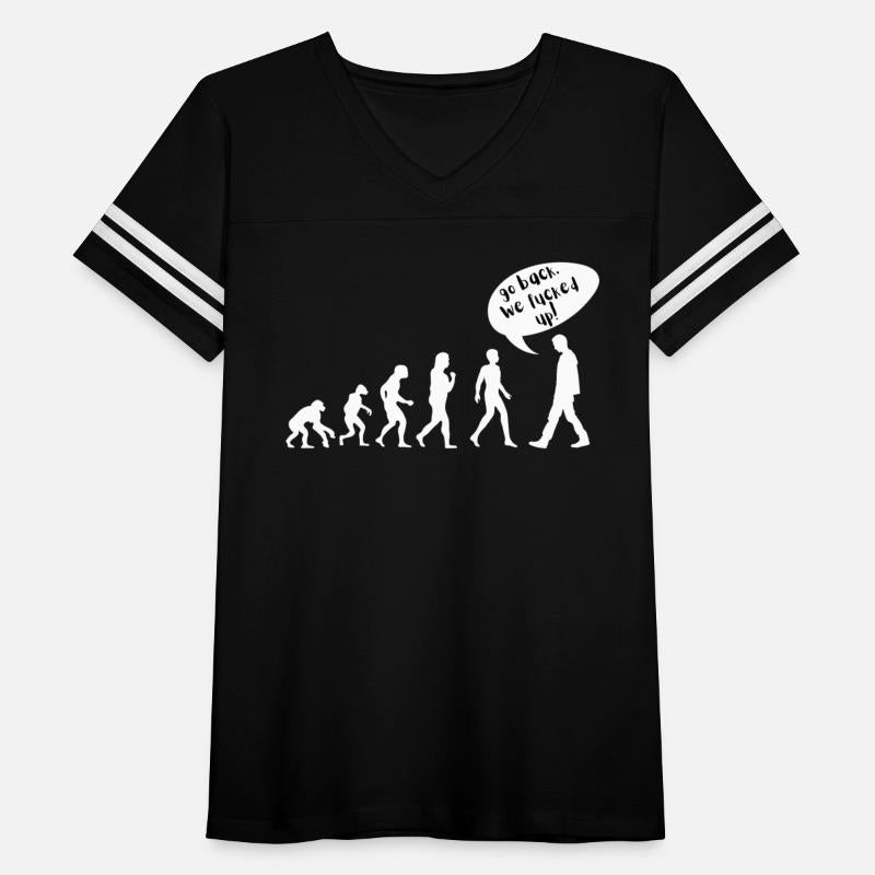 Go Back. We Fucked Up – Funny Evolution Design